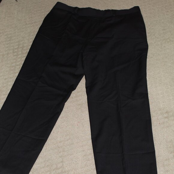 NWOT Hugo Boss Men's Sz 36x32 Dark Navy Blue Slacks Pants - Picture 1 of 7